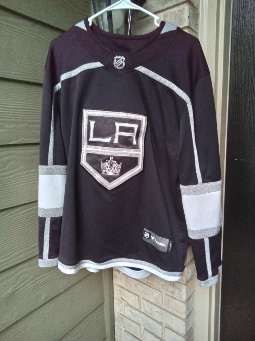 The adidas Kings Home Authentic Pro Men's Jersey in black
